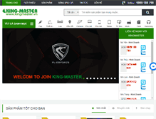 Tablet Screenshot of kingmaster.vn